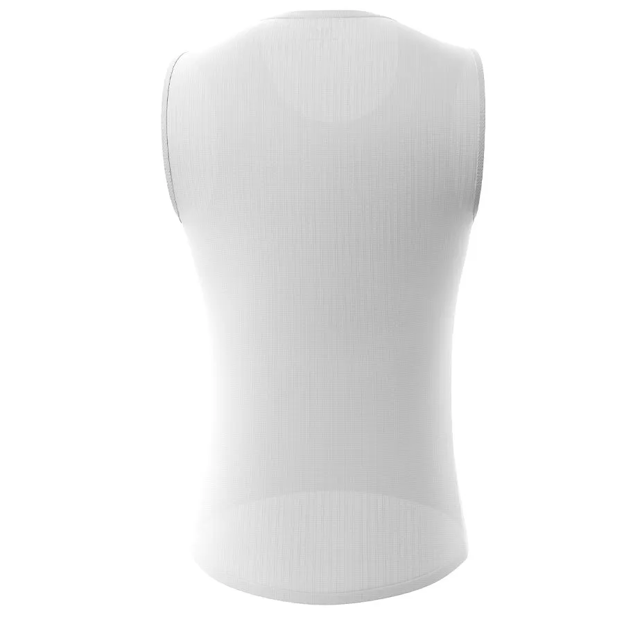 Souke Men's Sleeveless Quick Dry Cycling Base Layer- CS1100 - White