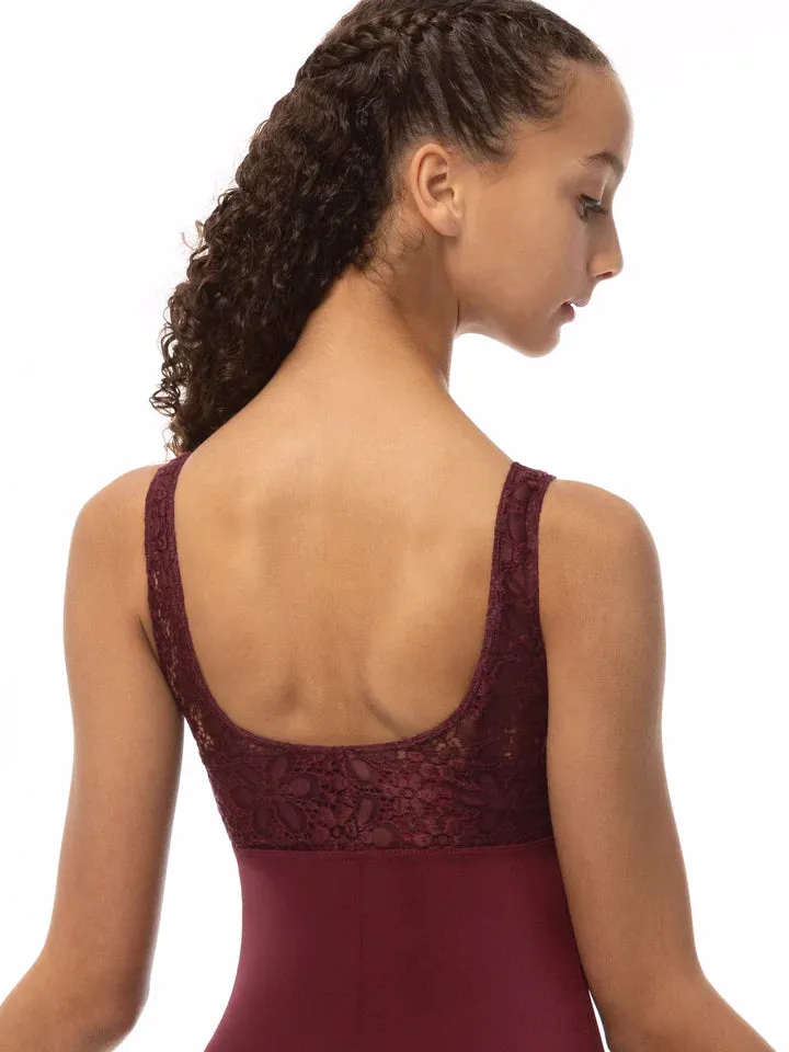SUFFOLK ADULT PENNY LANE PINCH FRONT TANK LEOTARD