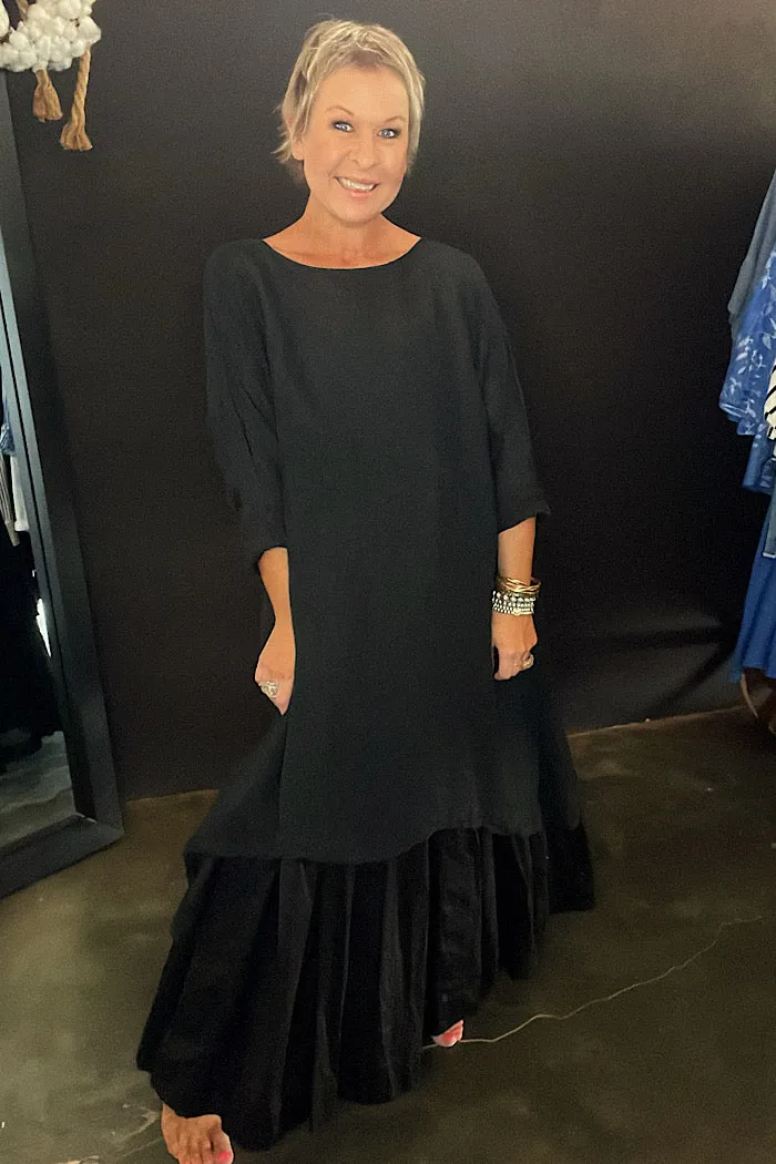 TUTU SLIP LONG - BLACK