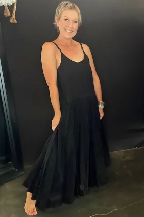 TUTU SLIP LONG - BLACK