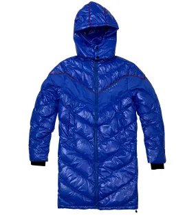 Vie Riche - Puffer Coat Elongated - Royal Blue