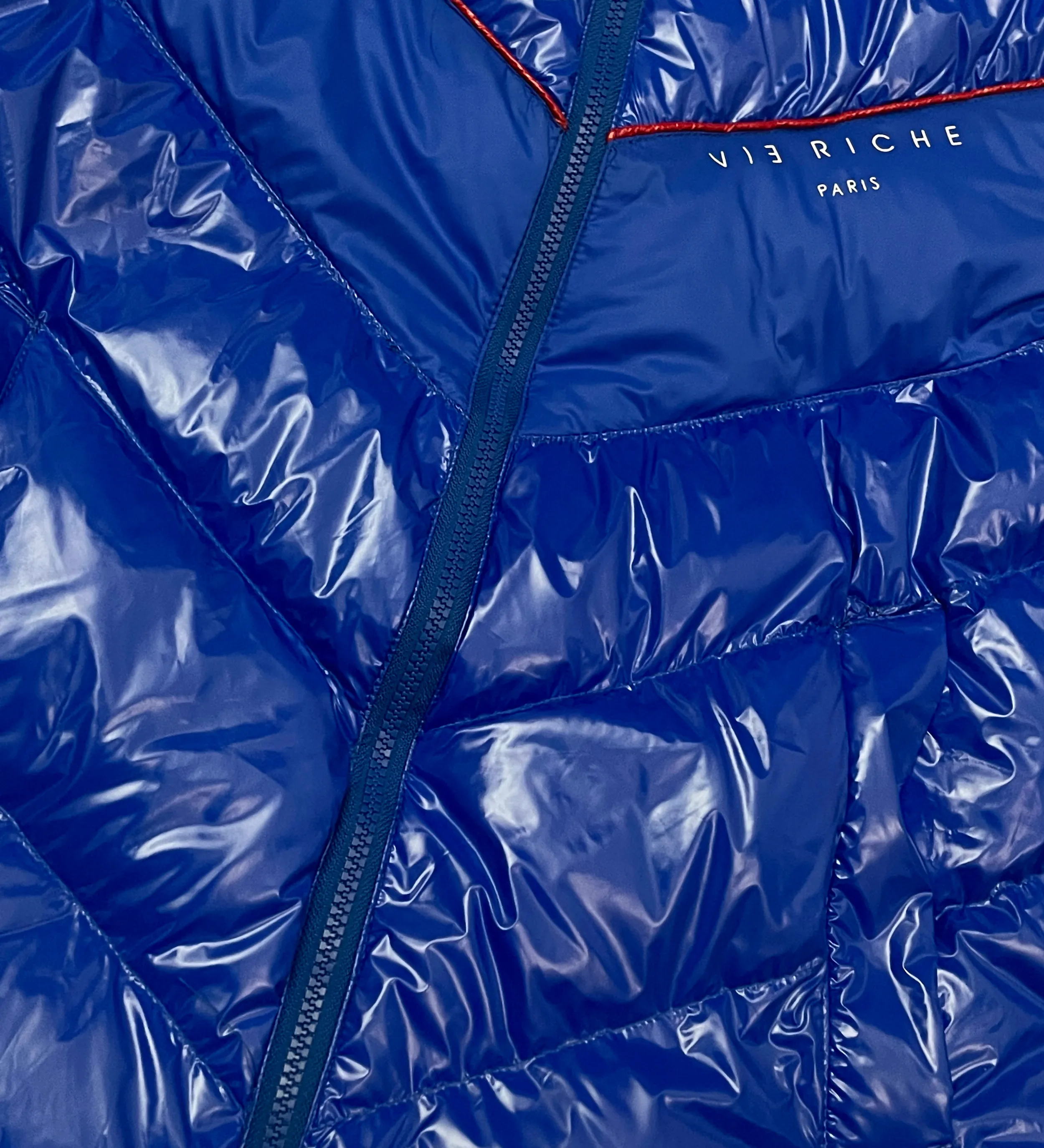 Vie Riche - Puffer Coat Elongated - Royal Blue