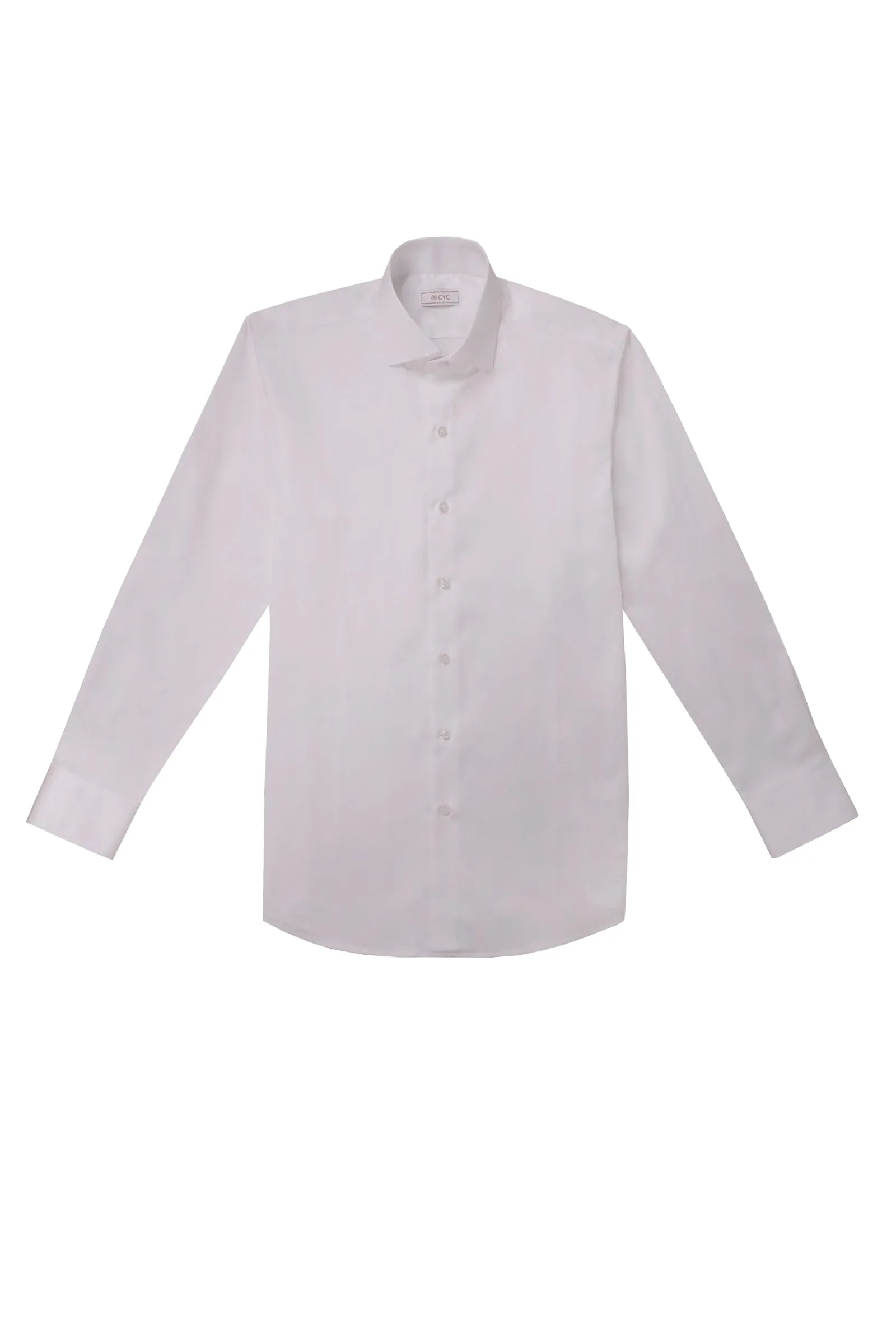 White Oxford Long Sleeve Business Shirt