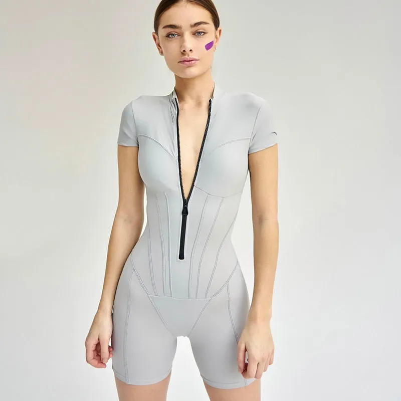 Women Spring Striped Jumpsuits